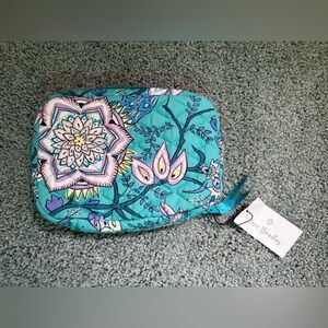 Vera Bradley Peacock Garden Jewelry Folio NWT